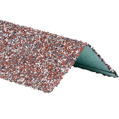 Уголок внешний металлический HAUBERK Мраморный Технониколь