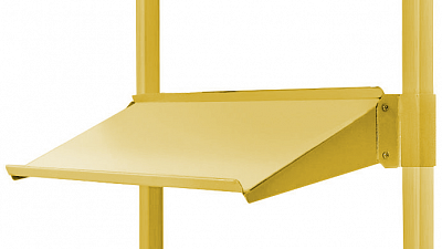 Полка 300/900 наклонная (Ral 1018) фото Центр Металлокровли