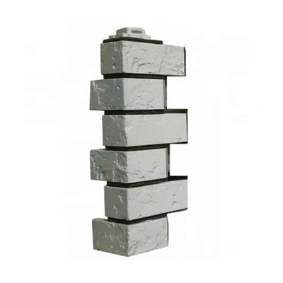 Угол наружный FINEBER Русская Крепость Белый 485х119мм