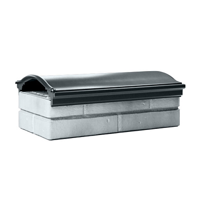 Парапет ZKING MONBLAN 310х510х90мм Серый с посадкой на 1 кирпич (200,225,255мм)