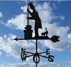 Флюгер Трубочист фото Центр Металлокровли