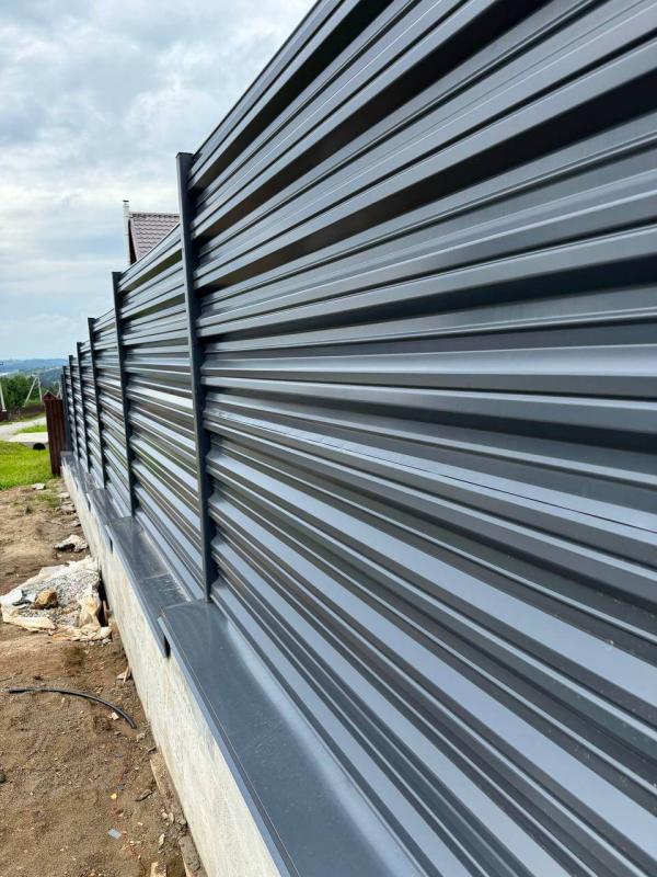 Профнастил НС-35 44м RAL7024 Серый Графит Полиэстер