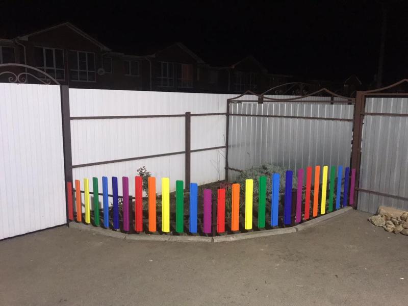 Евроштакетник 5м Нарядный Палисадник Полиэстер