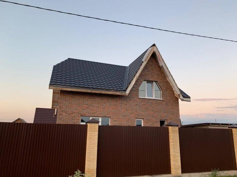 Крыша из металлочерепицы Геркулес 450м2