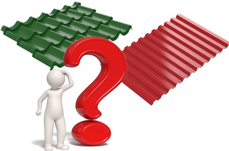 Что купить: металлочерепицу или профнастил?