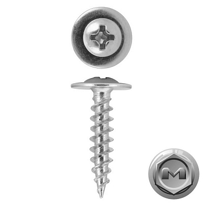 Caморез ПШ по дереву 4,2х16 Оцинкованный прессшайба