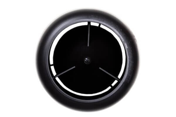 731152 Колпак для трубы VILPE д.110 (черный) вид сверху