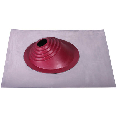 Кровельная проходка угловая (уплотнительная манжета №1 угловая) 75-200мм красная