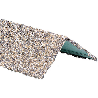 Уголок внешний металлический HAUBERK Серо-Бежевый Технониколь