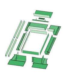 оклад для трубы GZK-AS схема