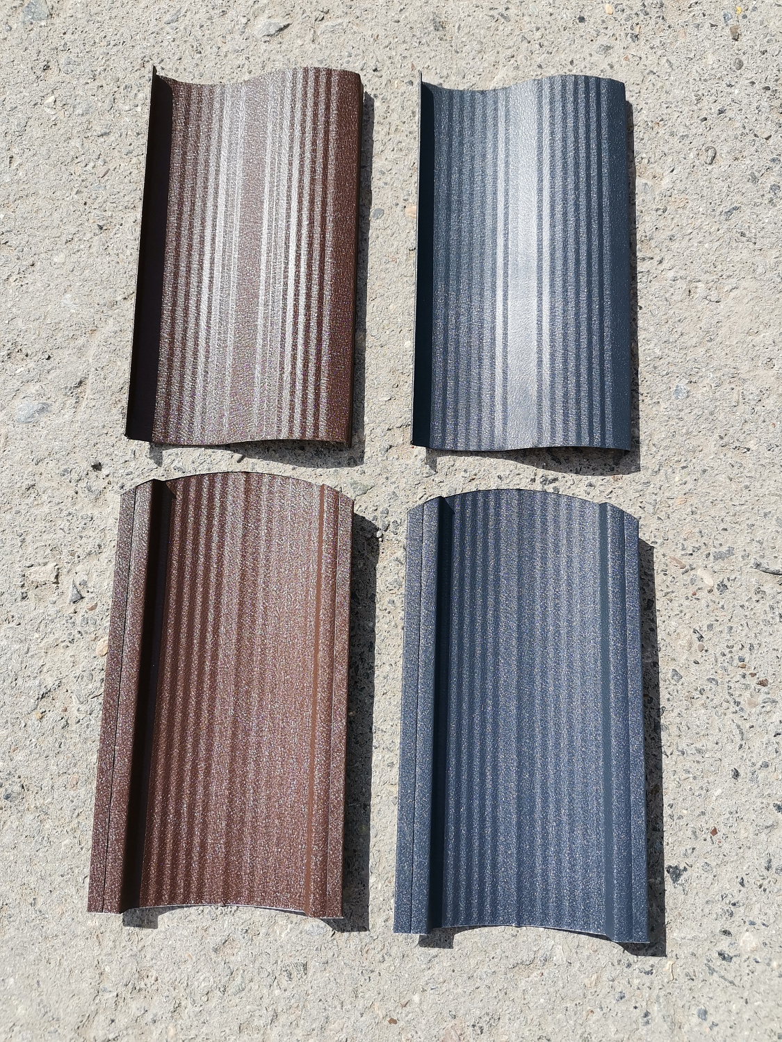 Металлопрофиль двусторонний под Стальной Бархат в Донецке