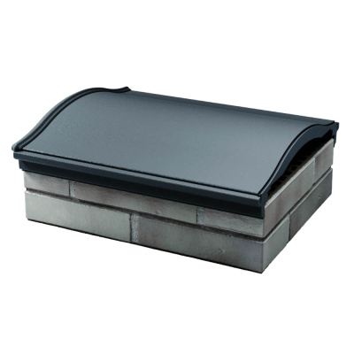 Парапет Zking Monblan Серый 385х510х100мм посадка на 1.5 кирпича (355,385мм) фото 3