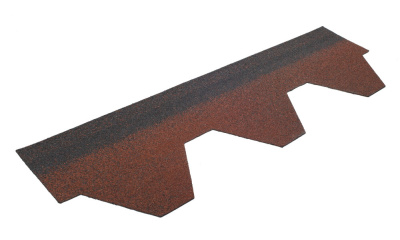 Гибкая черепица Shinglas Классик Кадриль Турмалин фото гонта 2