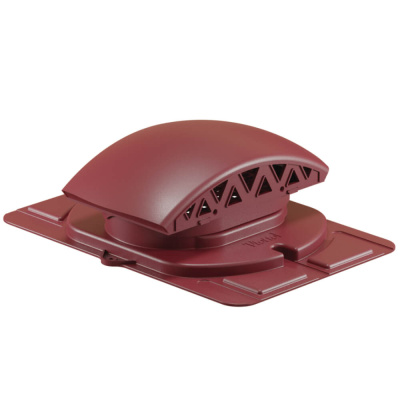 Вентилятор подкровельного пространства с универсальным проходным элементом RAL 3005 красное вино 1